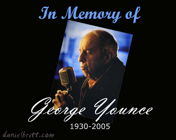 In Memory of George Younce. Click to download  an mp3 interview with George Younce.
